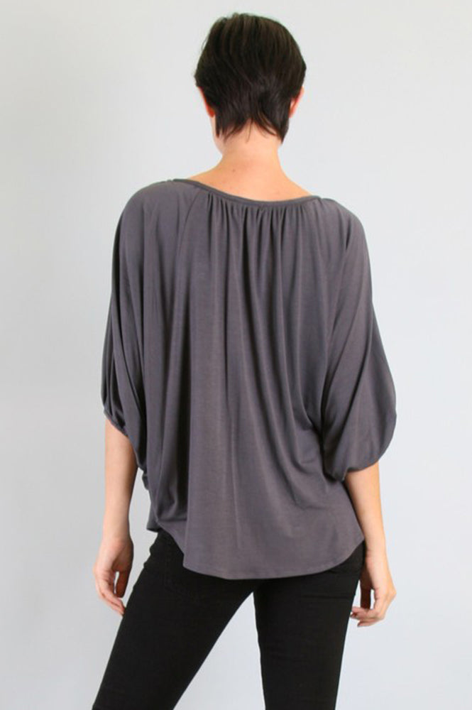 JAMES TOP (CHARCOAL)-JT7150