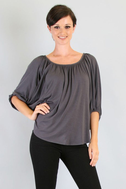 JAMES TOP (CHARCOAL)-JT7150