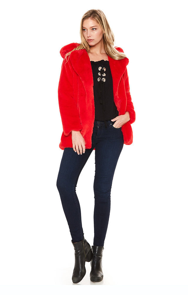 CARA COAT (Red)-CVJ1952