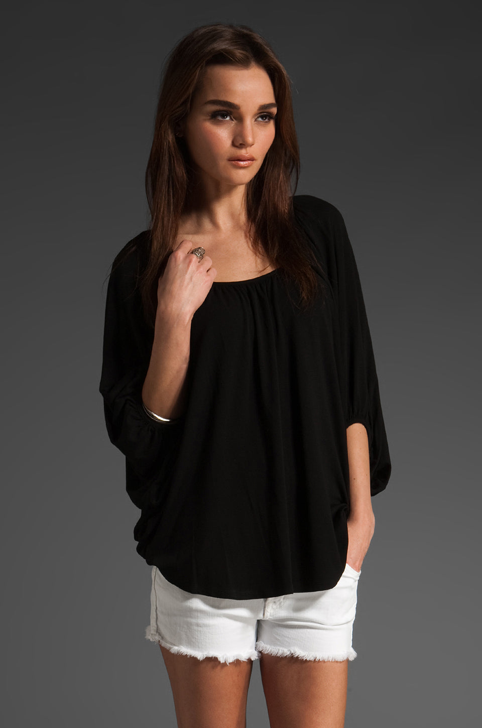 JAMES TOP (Black)-JT7150