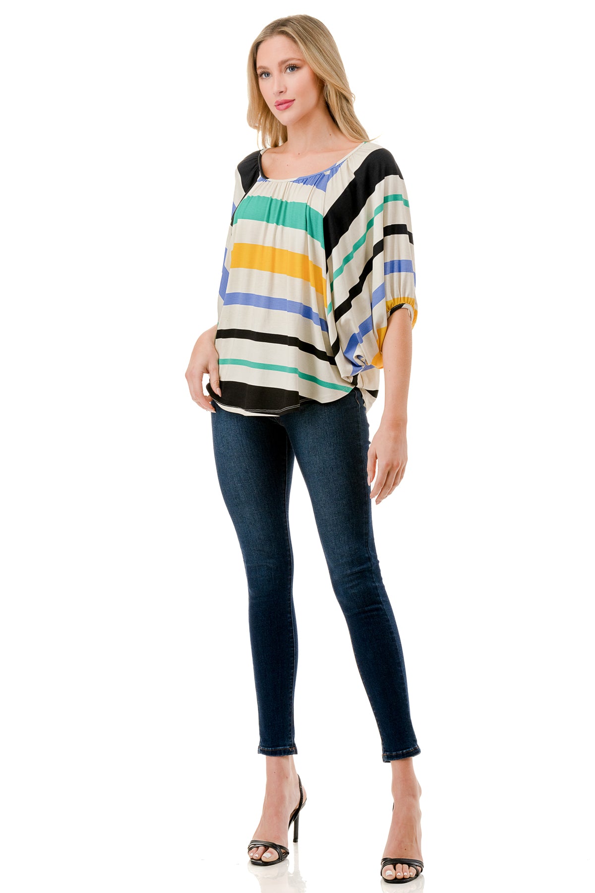 JAMES TOP (MULTI STRIPE)-JT7150