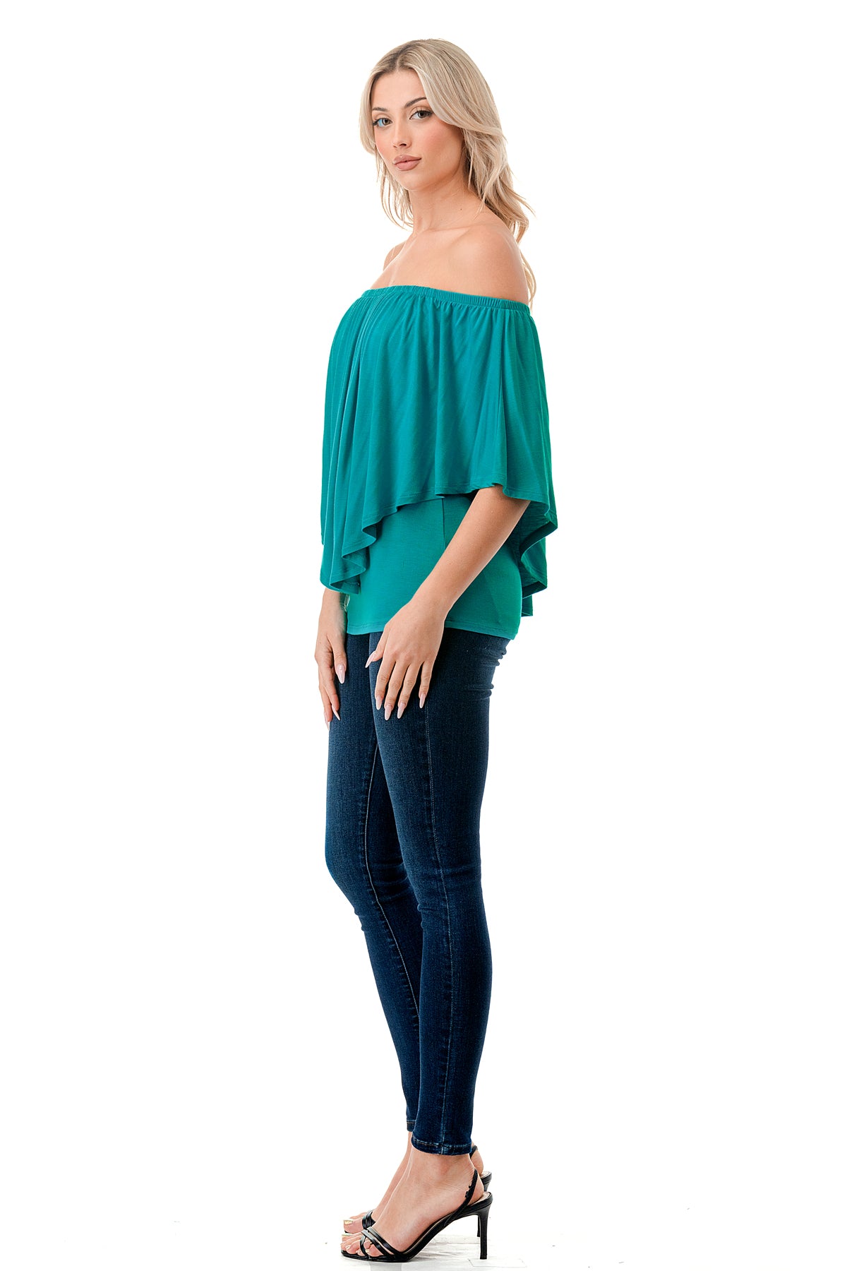 MINA CONVERTIBLE TOP (TURQUOISE GREEN)-JT7463