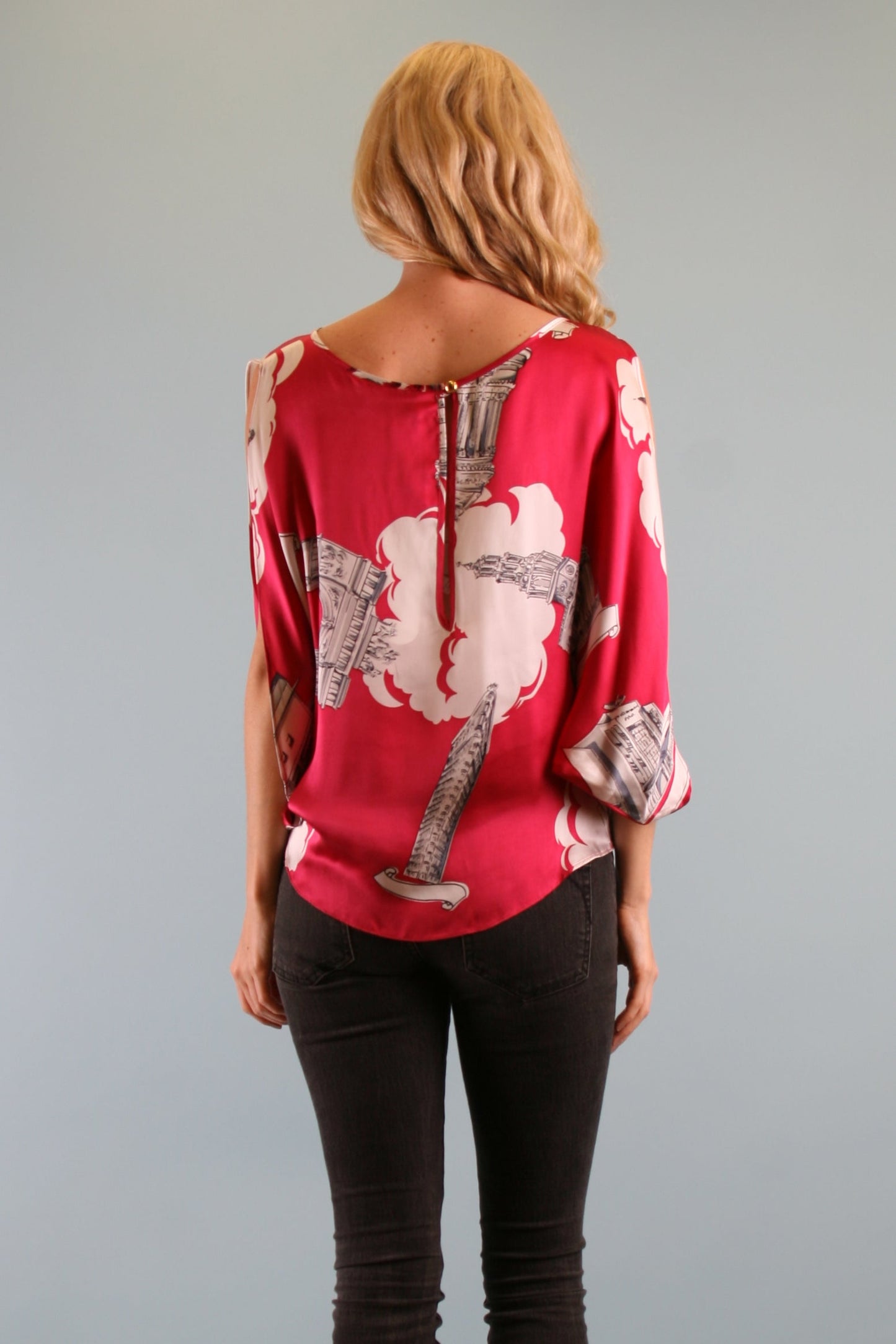 AUGUST BLOUSE (RED)-T8060