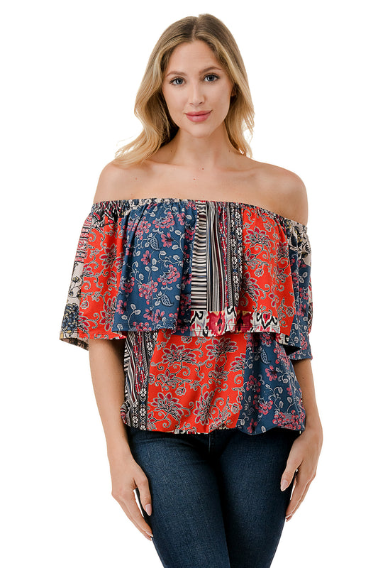 ALIVIA TUBE TOP (GYPSY BOHO)- VT2499