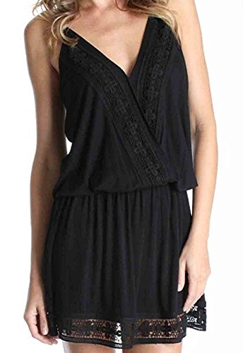 BERNICE SLEEVELESS DRESS (BLACK)-VD9842