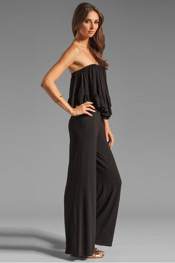 Haley strapless jumpsuit online