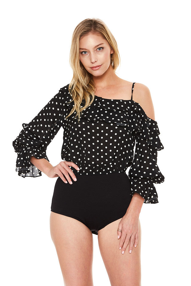 AURELIA BODYSUIT (Black)-VT2072