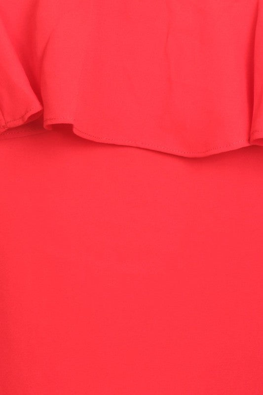 JOAN LONG SLEEVE TOP (RED)-CVT9725