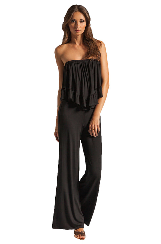 HALEY JUMPSUIT (BLACK)- VD2390 (JD8023)