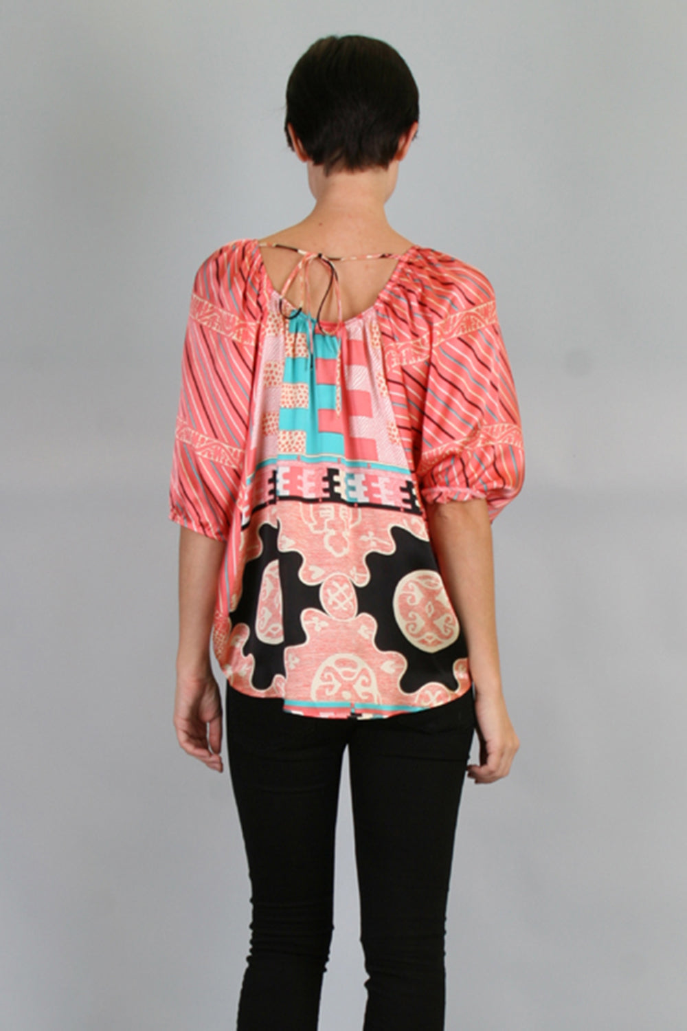 PIERCE TOP (PINK)-T7309