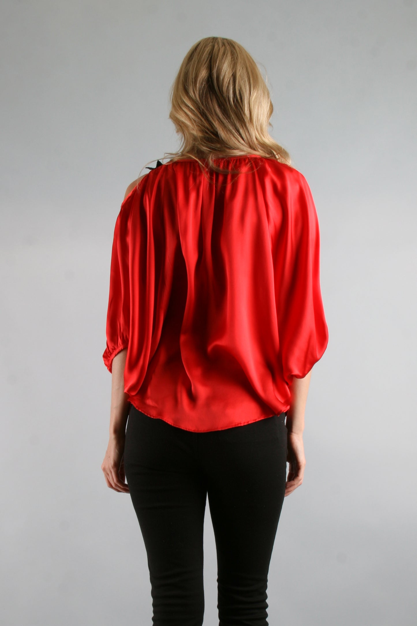 PAULA BLOUSE (RED)-T7445