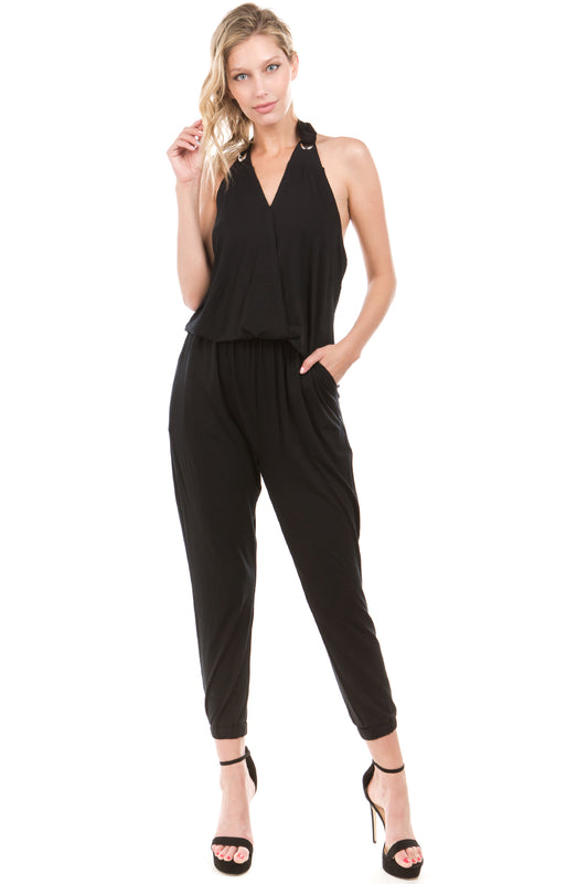 ALMA JUMPSUIT (Black)- VD2212