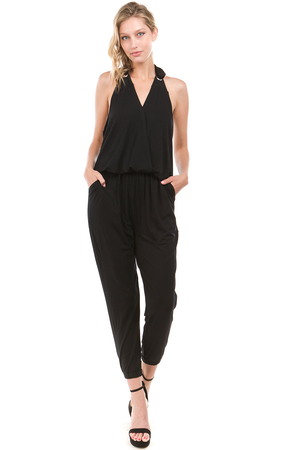 ALMA JUMPSUIT (Black)- VD2212