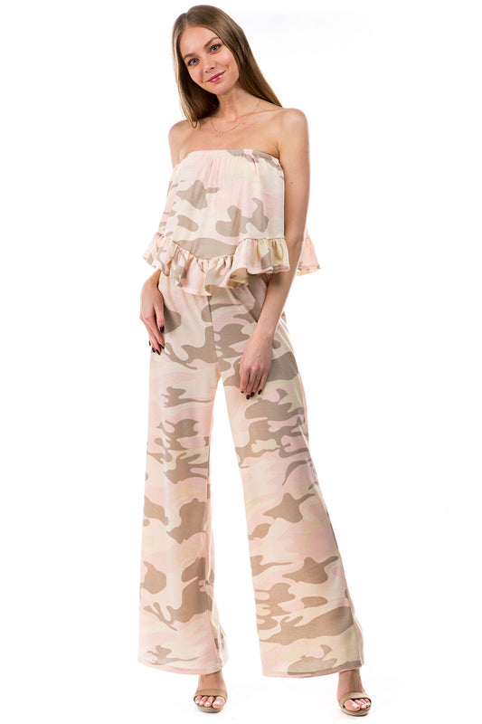 BRYNN JUMPSUITS (PASTAL CAMO)- VD2390