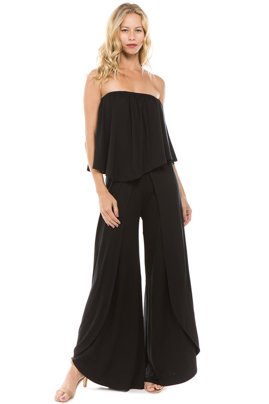 COLETTE JUMPSUIT (BLACK)-VD2413