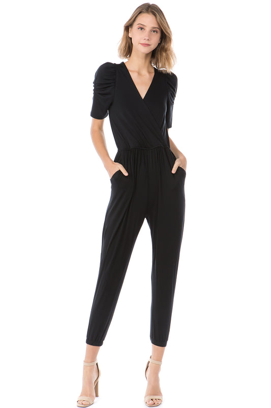 AZALEA JUMPSUIT (Black)-VD2477