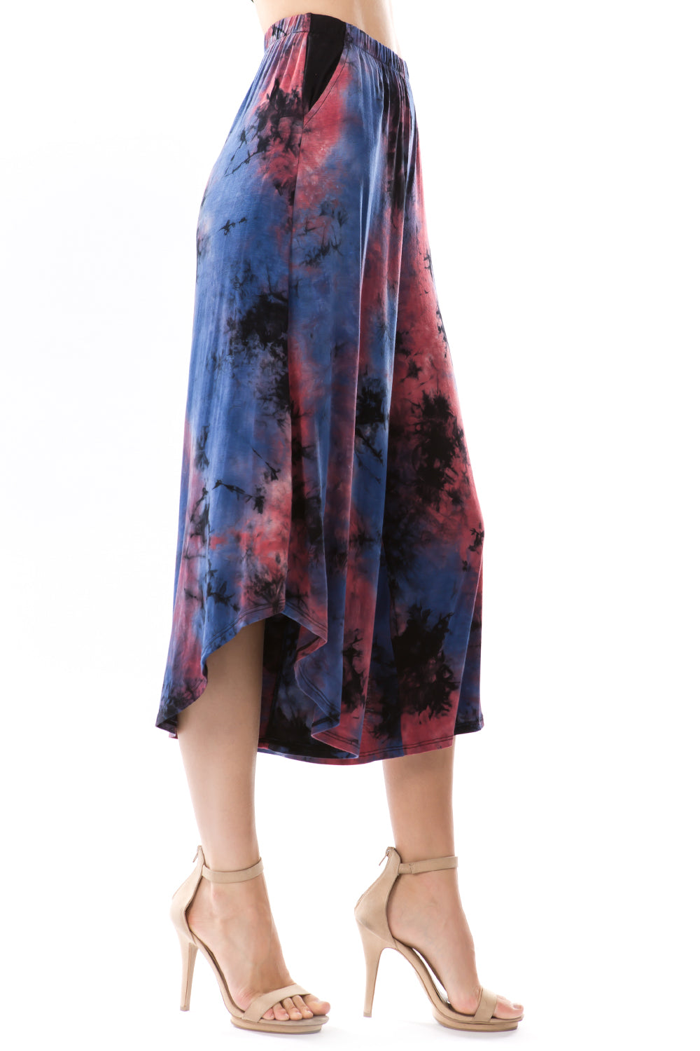 LUX PANTS (NAVY TIE DYE)-VP2777T