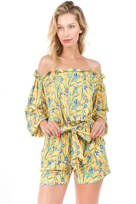 Poppy Romper (YELLOW)- VR2230