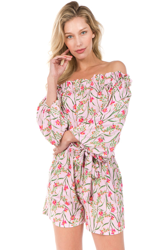 Poppy Romper (PEACH)- VR2230