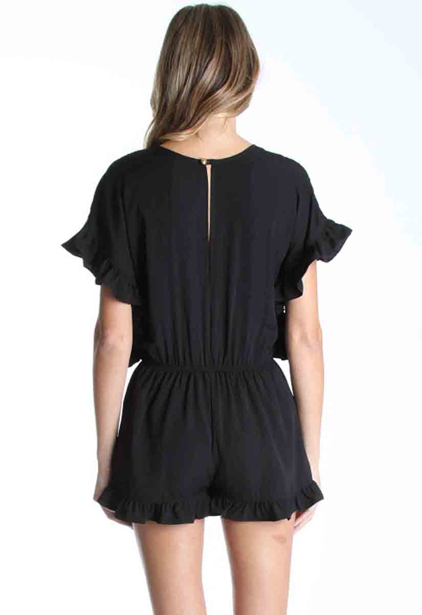 MAGDALENE ROMPER(BLACK)-VR9750