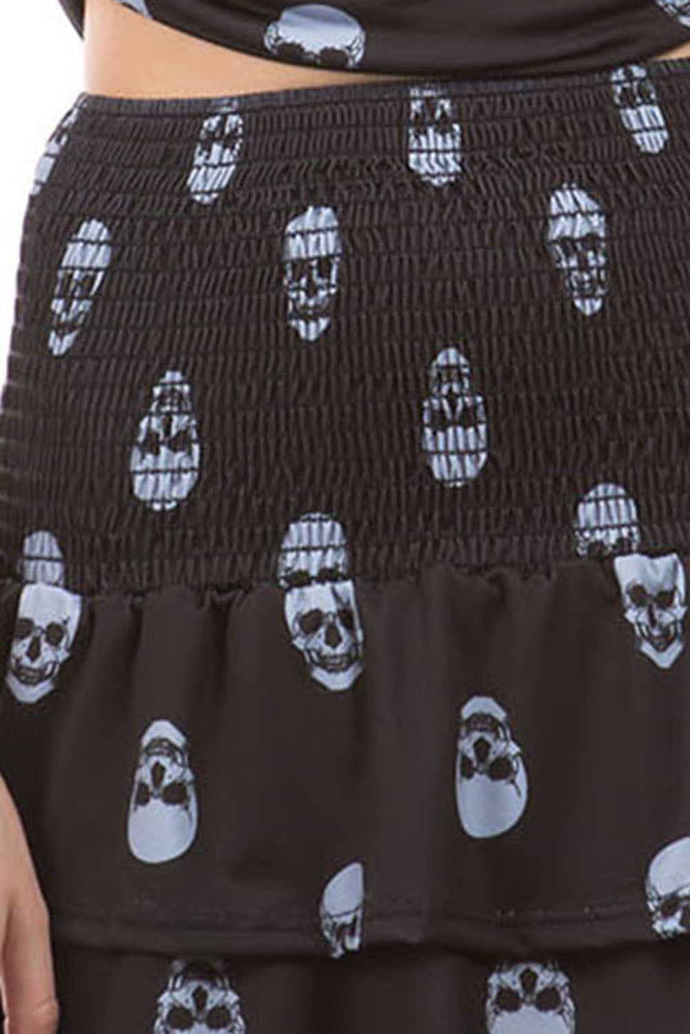 Valentina Skirt (BLACK SKULL)-VS9785