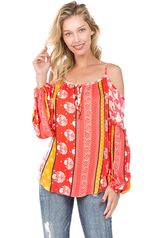 VALETTA OPEN SHOULDER TOP-VT1305