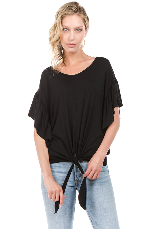 AYLA TOP (BLACK)- VT2208