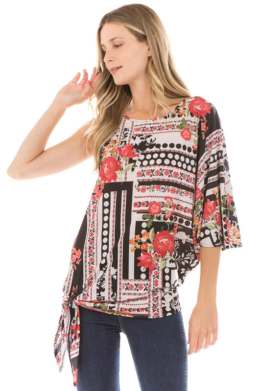 PIPPA ASYMMETRICAL TOP (MULTI)-VT2279