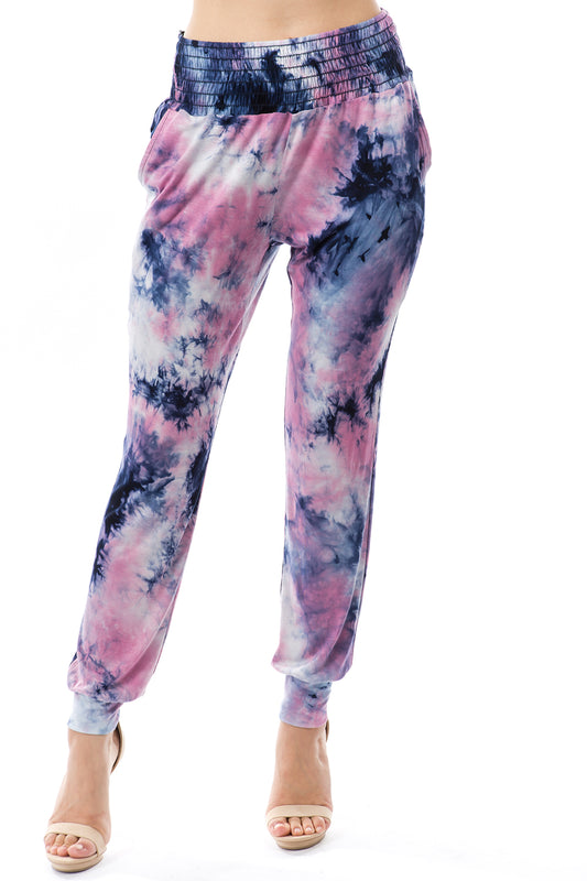 ALESSIA PANTS (SUMMER NIGHT TIE DYE)-VP2726T